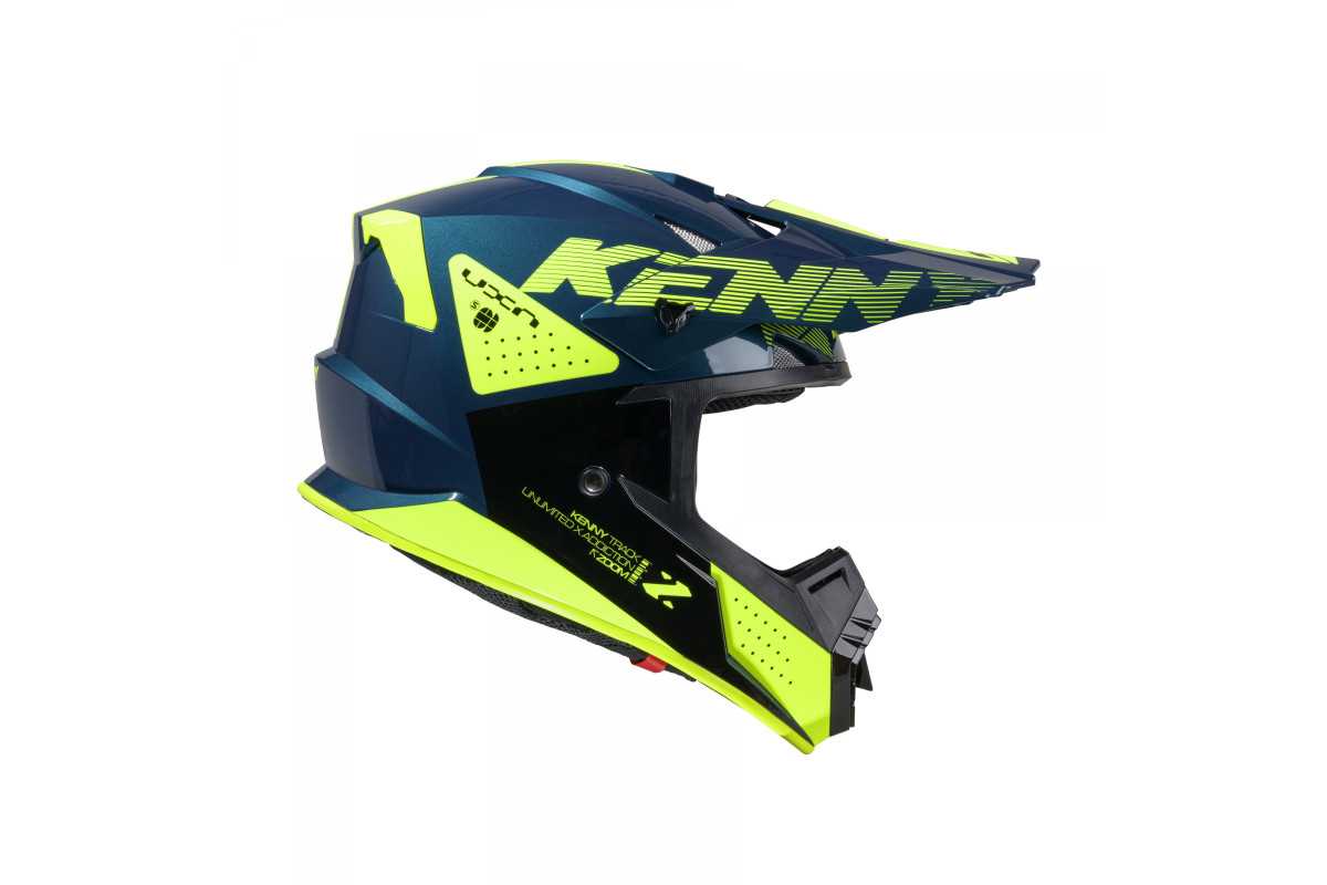 Casque KENNY Track Graphic ZOOM PETROL