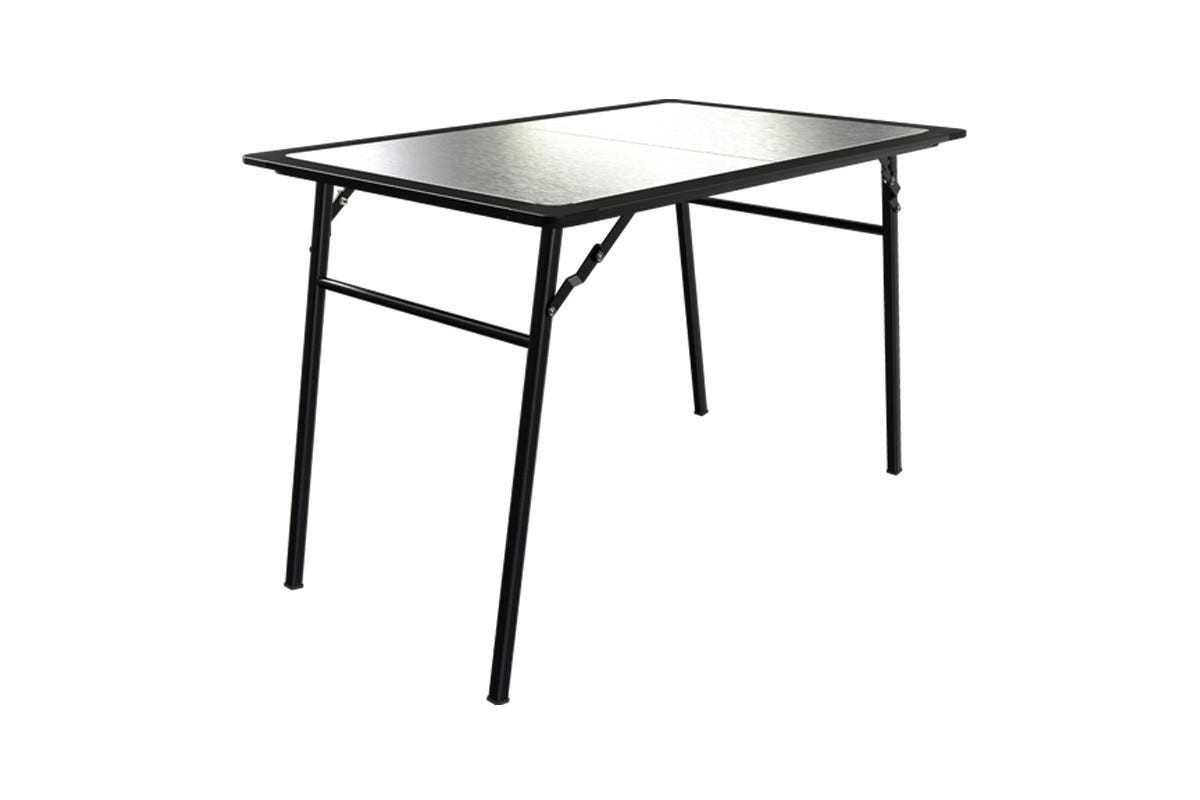 Table de camping Pro en acier inoxydable