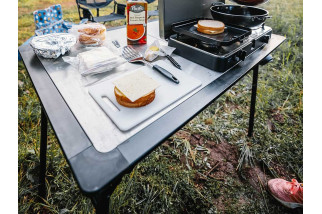 Table de camping Pro en acier inoxydable