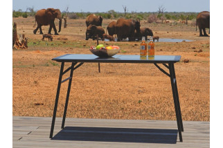 Table de camping Pro en acier inoxydable