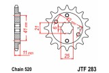 Pignon JT SPROCKETS acier standard 283 - 520