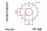 Pignon JT SPROCKETS acier standard 1439 - 520