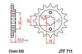 Pignon JT SPROCKETS acier standard 711 - 520