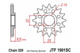 Pignon JT SPROCKETS acier anti-boue 1901 - 520