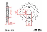 Pignon JT SPROCKETS acier standard 270 - 520