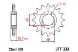 Pignon JT SPROCKETS 14 dents acier standard pas 530 type 333