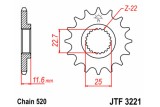 Pignon JT SPROCKETS acier standard 3221 - 520