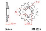 Pignon JT SPROCKETS acier standard 1529 - 525