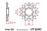Pignon JT SPROCKETS acier anti-boue 824 - 520