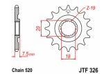 Pignon JT SPROCKETS acier standard 326 - 520