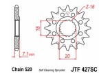 Pignon JT SPROCKETS acier anti-boue 427 - 520