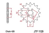 Pignon JT SPROCKETS acier standard 1129 - 420