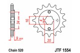Pignon JT SPROCKETS acier standard 1554 - 520