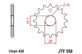 Pignon JT SPROCKETS acier standard 558 - 428