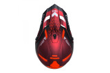 Casque Moto Cross Enfant PULL-IN Rouge Mat | Homologué ECE 22-06 | Pull-In - Achat en ligne