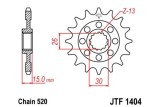 Pignon JT SPROCKETS acier standard 1404 - 520