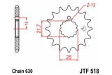 Pignon JT SPROCKETS acier standard 518 - 630