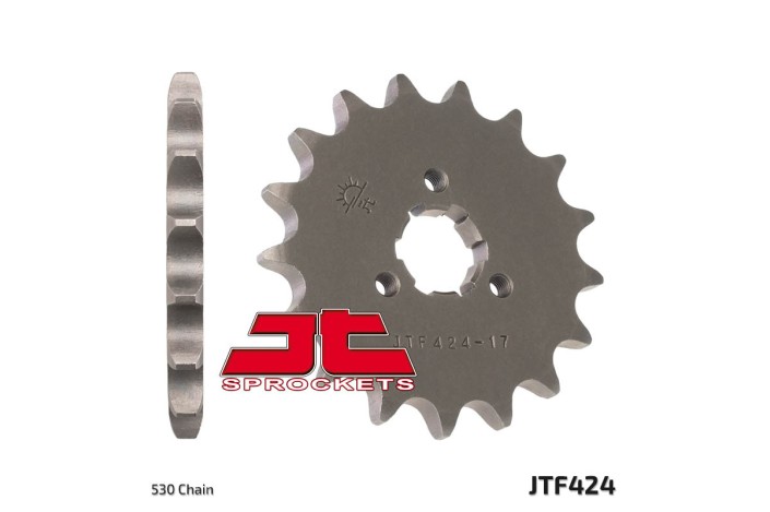 Pignon JT SPROCKETS acier standard 424 - 530