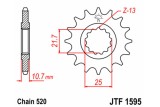Pignon JT SPROCKETS acier standard 1595 - 520