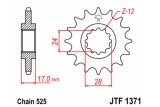 Pignon JT SPROCKETS acier standard 1371 - 525