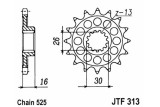 Pignon JT SPROCKETS acier standard 313 - 525