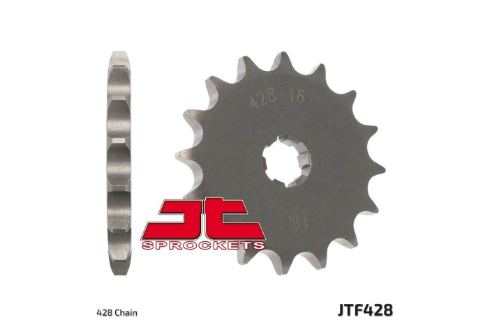 Pignon JT SPROCKETS acier standard 428 - 428