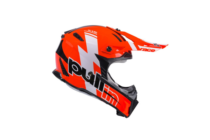 Casque PULL-IN Graphic KID NEON RED