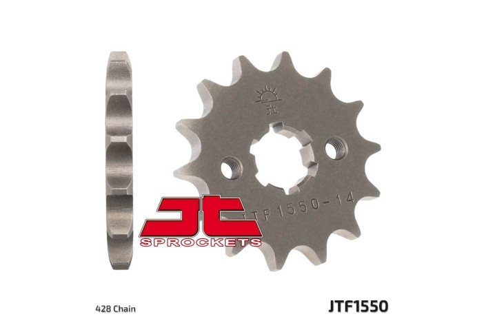 Pignon JT SPROCKETS acier standard 1550 - 428