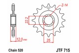 Pignon JT SPROCKETS acier standard 715 - 520