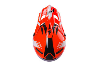 Casque PULL-IN Graphic KID NEON RED