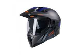 Casque KENNY Extreme Graphic Gunmetal Mat – Double écran ECE 22-06