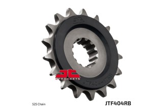 Pignon avec gomme anti-bruit JT SPROCKETS acier standard 404 - 525