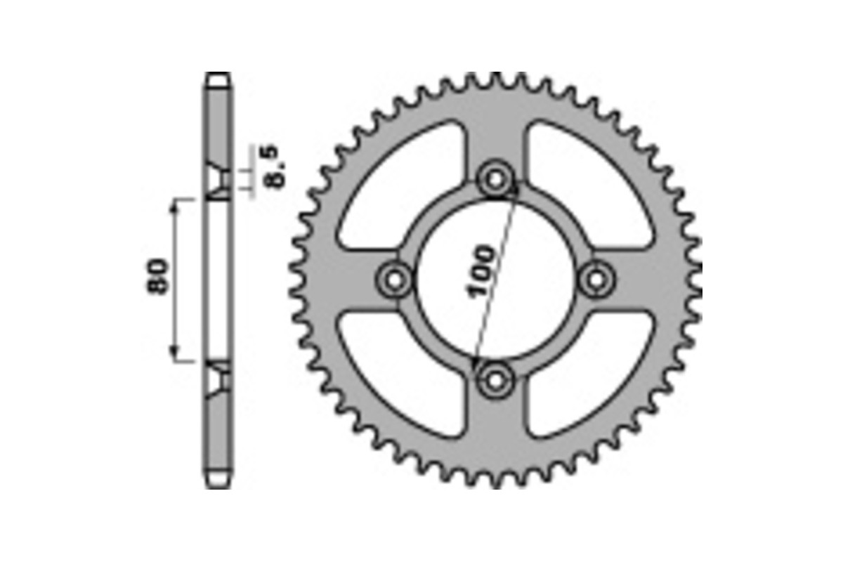 Couronne PBR acier standard 238 - 420