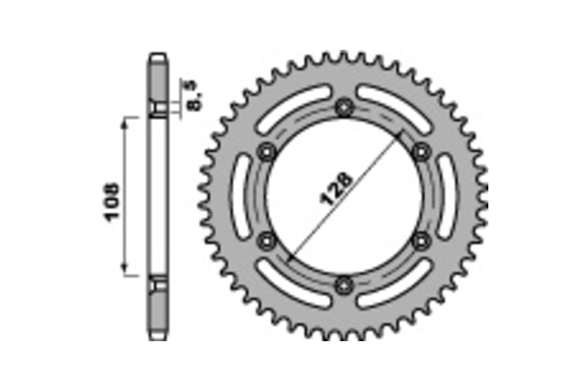 Couronne PBR acier standard 4488 - 525