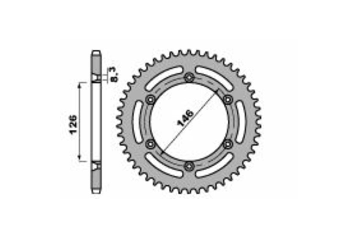 Couronne PBR acier standard 805 - 428