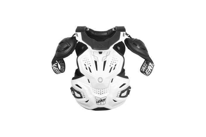 Pare-Pierre Fusion Vest 3.0 Blanc LEATT – Protection pilote moto | Leatt - Achat en ligne