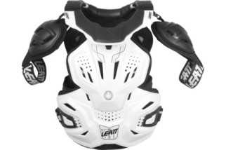 Pare-Pierre Fusion Vest 3.0 Blanc LEATT – Protection pilote moto | Leatt - Achat en ligne