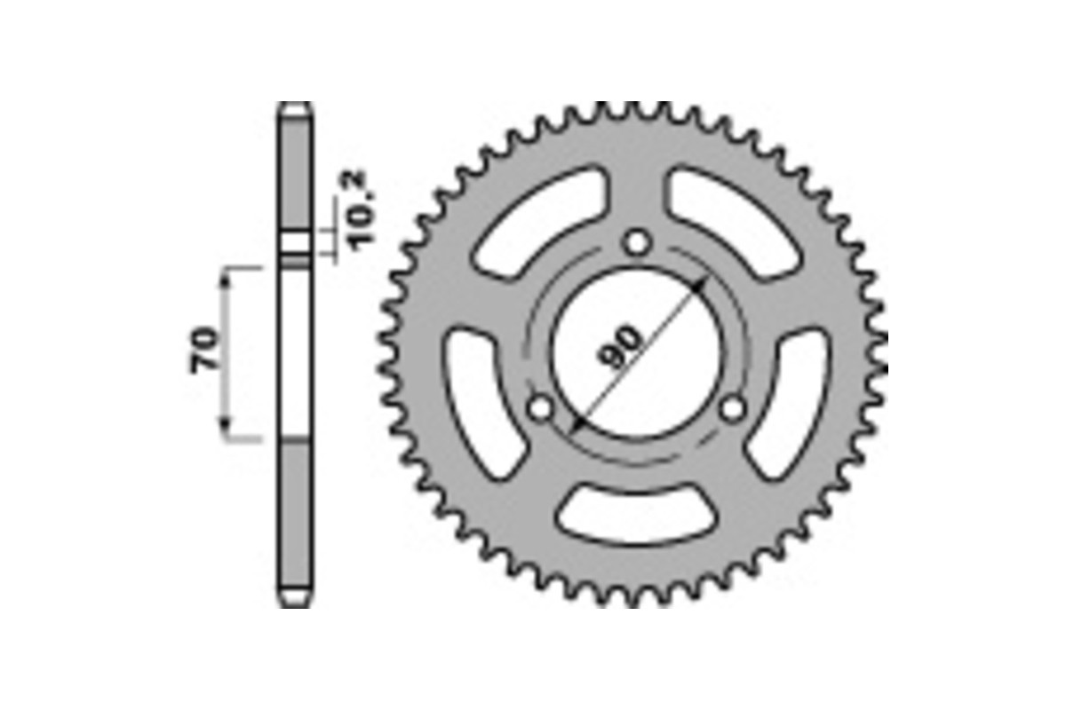 Couronne PBR acier standard 239 - 420