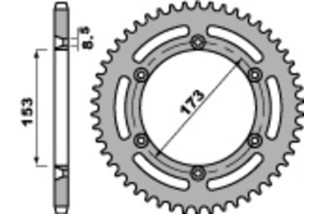 Couronne PBR acier standard 290 - 520