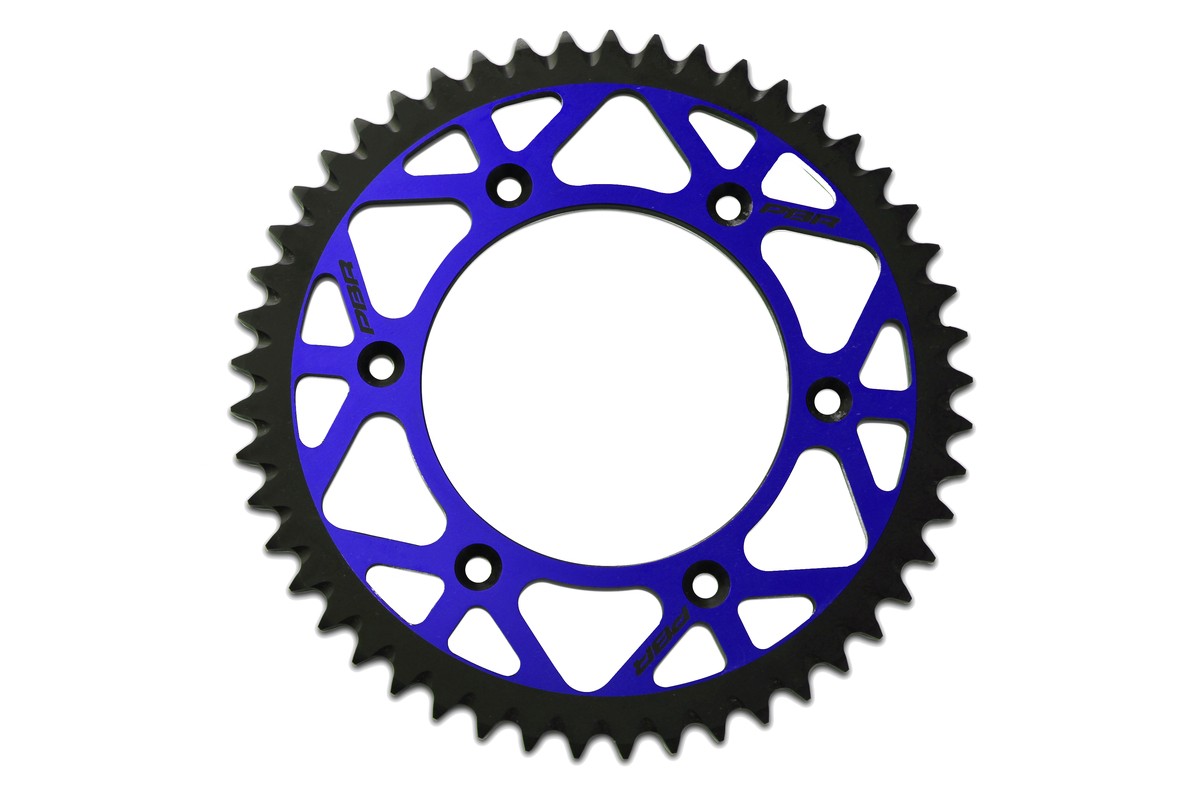 Couronne PBR Twin Color aluminium ultra-light anti-boue anodisé dur 899 - 520