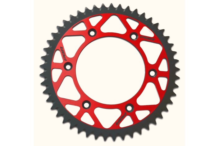 Couronne PBR Twin Color aluminium ultra-light anti-boue anodisé dur 899 - 520