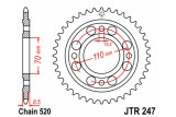 Couronne JT SPROCKETS acier standard 247 - 520