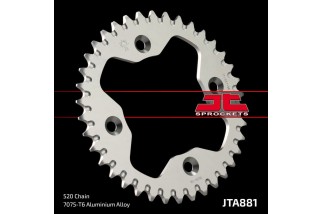 Couronne JT SPROCKETS aluminium ultra-light 881 - 520