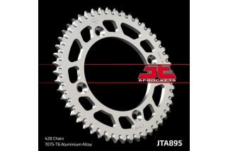 Couronne JT SPROCKETS aluminium ultra-light anti-boue 895 - 428