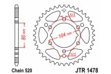 Couronne JT SPROCKETS acier standard 1478 - 520