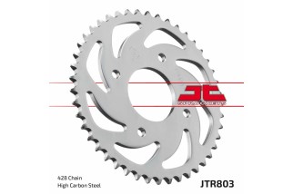 Couronne JT SPROCKETS acier ultra-light anti-boue anodisé dur 803 - 428