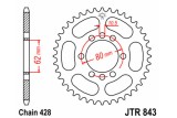 Couronne JT SPROCKETS acier standard 843 - 428