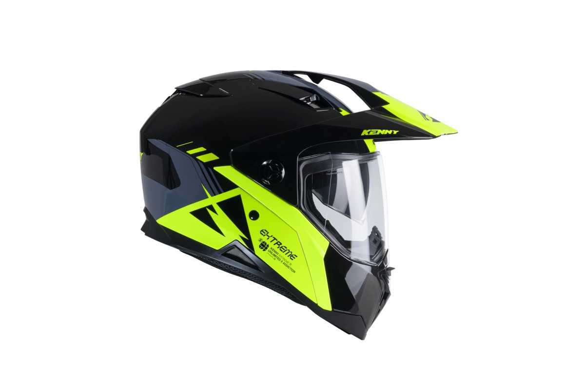 Casque KENNY Extreme Graphic JAUNE FLUO