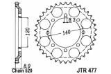 Couronne JT SPROCKETS acier standard 477 - 520