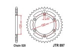Couronne JT SPROCKETS zinc standard 897 - 520